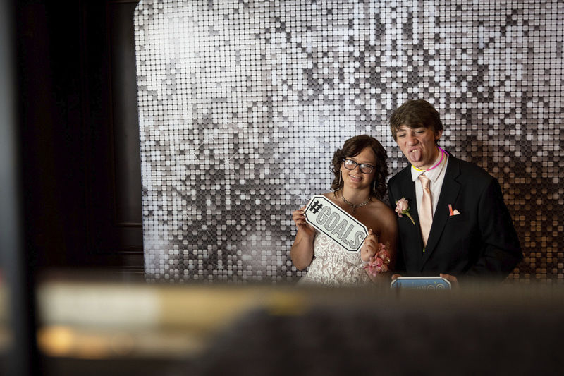 Dancin' away the night - and worries - at Sharon prom